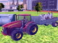 Cluiche 3D city tractor garbage sim