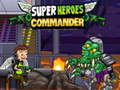 Cluiche Super Heroes Commander