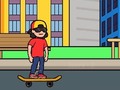Cluiche Skateboard Wheelie