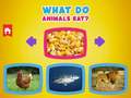 Cluiche What Do Animals Eat?