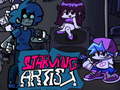 Cluiche Friday Night Funkin vs Starving Artist