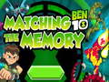 Cluiche Ben 10 Matching The Memory