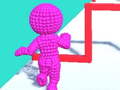 Cluiche Sandman Pixel Race 3D