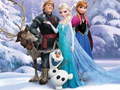 Cluiche Frozen Jigsaw Puzzle Planet