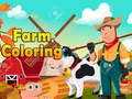 Cluiche Farm Coloring