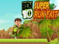Cluiche Ben 10 Super Run Fast
