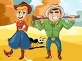 Cluiche Wild West Cowboys Jigsaw