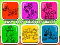 Cluiche Easy Kids Coloring Walfs