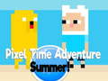 Cluiche Pixel Time Adventure summer!