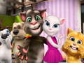 Cluiche GF Talking Tom Jigsaw Puzzle