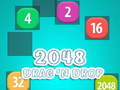 Cluiche 2048 Drag'nDrop