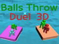 Cluiche Balls Throw Duel 3D 