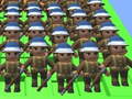 Cluiche World War II Conquer Army Puzzle