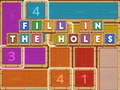 Cluiche Fill In the holes