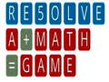 Cluiche RESOLVE a math game