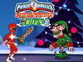 Cluiche Power Rangers Christmas run