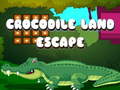 Cluiche Crocodile Land Escape