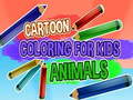 Cluiche Cartoon Coloring Book for Kids Animals