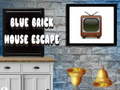 Cluiche Blue Brick Room Escape
