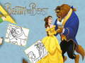 Cluiche Beauty & the Beast Coloring Book