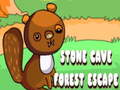 Cluiche Stone Cave Forest Escape