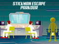 Cluiche Stickman Escape Parkour