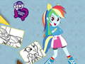 Cluiche Equestria Girls Coloring Book