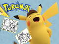 Cluiche Pokémon Coloring Book Game