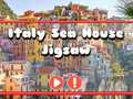 Cluiche Italy Sea House Jigsaw