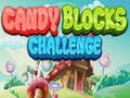 Cluiche Candy blocks challenge