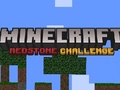 Cluiche Minecraft Redstone Challenge
