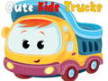 Cluiche Cute Kids Trucks Jigsaw
