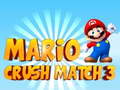 Cluiche Super Mario Crush match 3