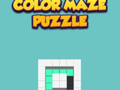 Cluiche Color Maze Puzzle 