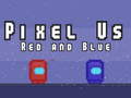 Cluiche Pixel Us Red and Blue