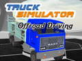 Cluiche Truck Simulator Offroad Driving