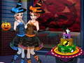 Cluiche Halloween dress up game