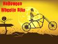 Cluiche Halloween Wheelie Bike