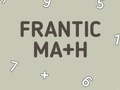 Cluiche Frantic Math