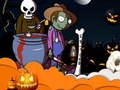 Cluiche Happy Halloween Slide