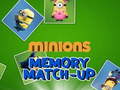 Cluiche Minions Memory Match Up