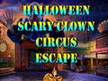 Cluiche Halloween Scary Clown Circus Escape