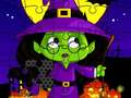 Cluiche Midnight Halloween Jigsaw