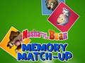 Cluiche Masha and the Bear Memory Match Up