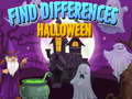 Cluiche Find Differences Halloween