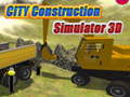 Cluiche City Construction Simulator Master 3D