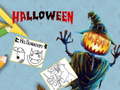 Cluiche Hallowen Coloring Book