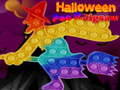Cluiche Halloween Pop It Jigsaw