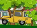 Cluiche Hill Climb Tractor 2D