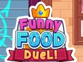 Cluiche Funny Food Duel